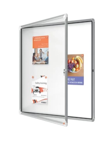Vitrina exterior aluminio fondo magnético 53,2...