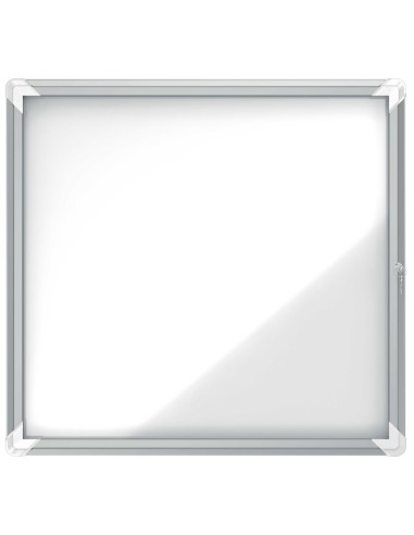 Vitrina exterior aluminio fondo magnético 75,2...