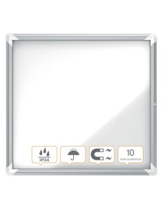 Vitrina exterior aluminio fondo magnético 75,2 X 69,2 X... 2