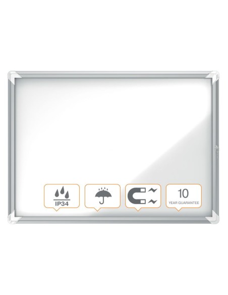 Vitrina exterior aluminio fondo magnético 69,2 x 97,2 x 4,5 cm