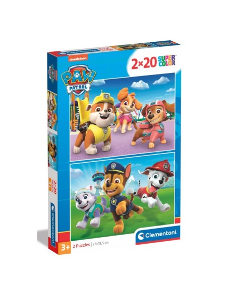Puzle Paw Patrol - 2 puzles x 20 piezas