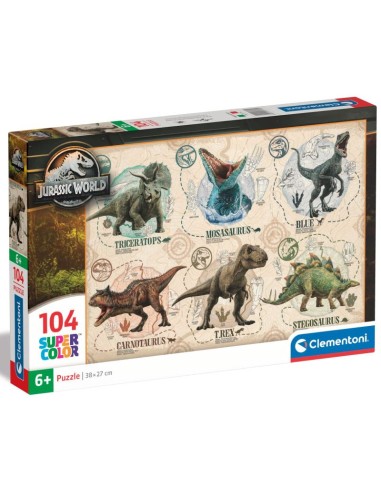 Puzle Jurassic World - 104 piezas