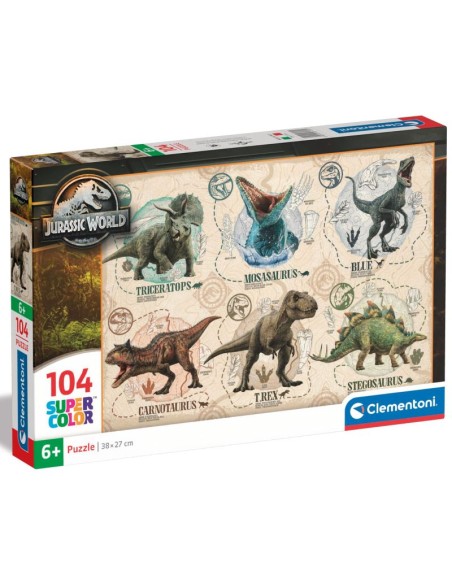 Puzle Jurassic World - 104 piezas