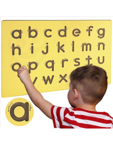 Panel preescritura ABC minúscula