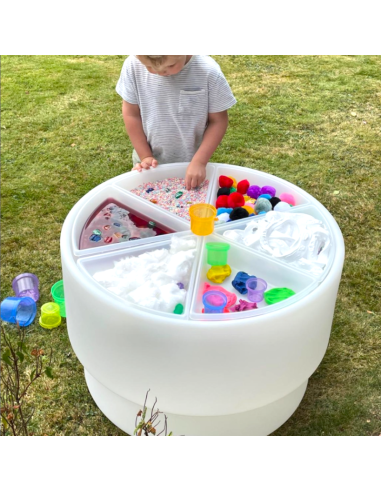 Mesa de luz y agua 75cm diámetros