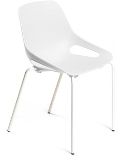 Silla gua C150 Blanca / Patas Blancas - 45 cm.