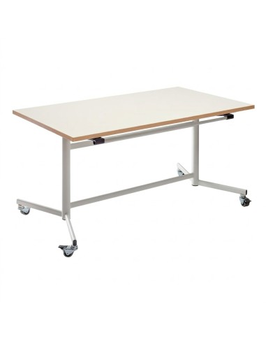 Mesa abatible Blanco Roto / Patas Blancas - 60...