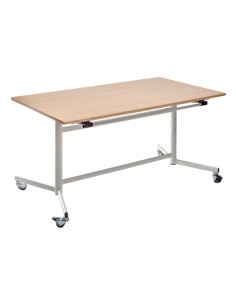 Mesa abatible Haya / Patas Blancas - 60 cm. de alto