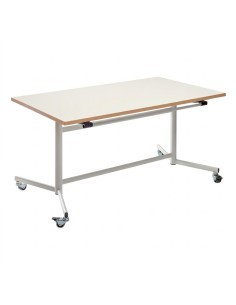 Mesa abatible Blanco Roto / Patas blancas - 54 cm. de alto