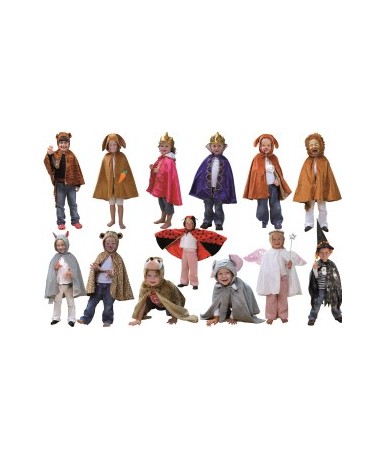 13 disfraces capa infantiles