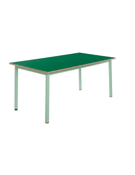 Mesa lectura y comedor Verde / Patas Verdes