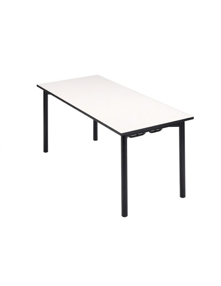 Mesa de comedor infantil Blanco Roto / Patas Negras