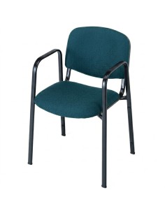 Sillón tela profesor con brazos - Azul Oscuro /...