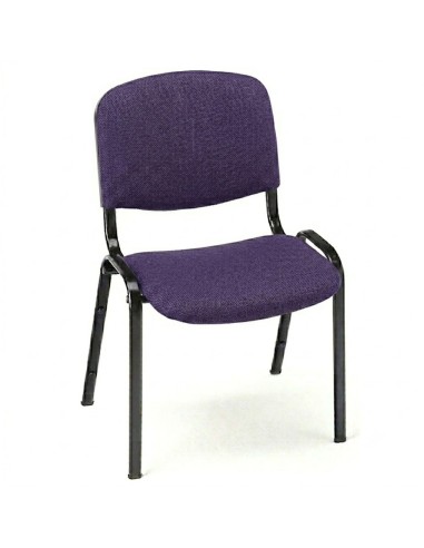 Silla profesor 230 - Morado / Estructura negra