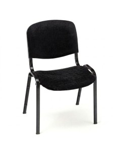 Silla profesor 230 - Negro / Estructura negra