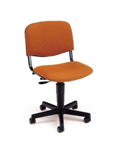 Silla 230R patas giratorias - Naranja / Estructura Negra