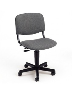 Silla 230R patas giratorias - Gris / Estructura Negra
