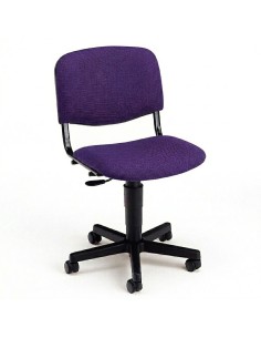 Silla 230R patas giratorias - Morado / Estructura Negra