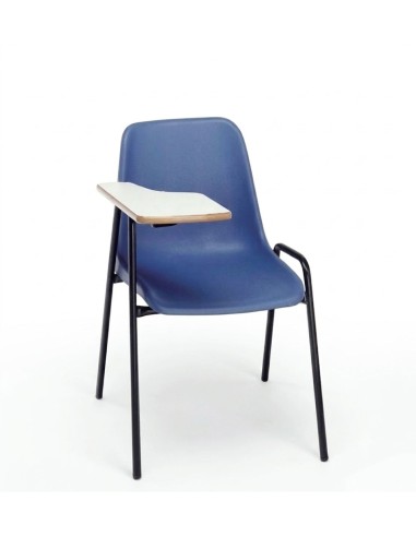 Silla pala diestro Azul Ultramar / Patas negras...