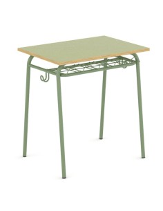 Pupitre rejilla Verde / Patas Verdes - 60x40x65 cm.