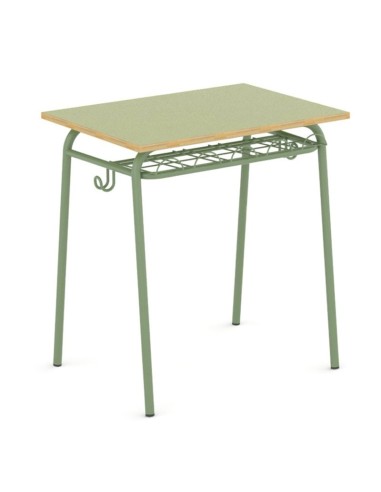 Pupitre rejilla Verde / Patas Verdes - 60x40x65...