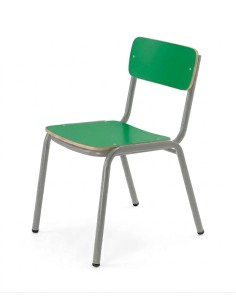 Silla preescolar Verde Preescolar / Patas Gris - 32 cm....