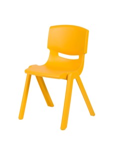 Silla polipropileno Amarillo - 46 cm. de alto