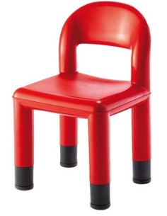 Silla nido infantil - Rojo