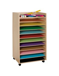 Mueble para cartulinas - 11 huecos