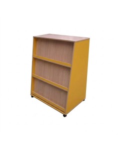 Expositor librería dos caras - Amarillo 2