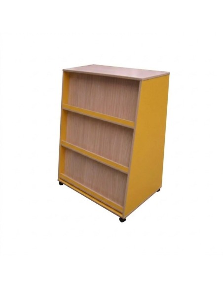 Expositor librería dos caras - Amarillo