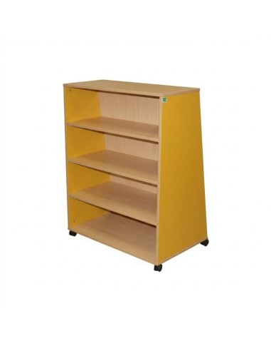 Expositor librería dos caras - Amarillo