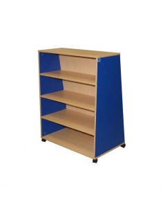 Expositor librería dos caras - Azul Oscuro