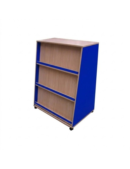 Expositor librería dos caras - Azul Oscuro