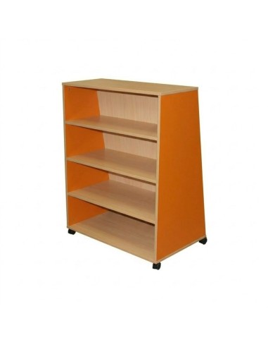 Expositor librería dos caras - Naranja