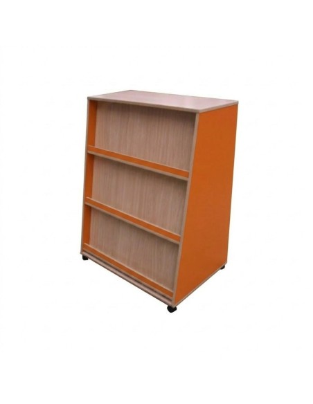 Expositor librería dos caras - Naranja