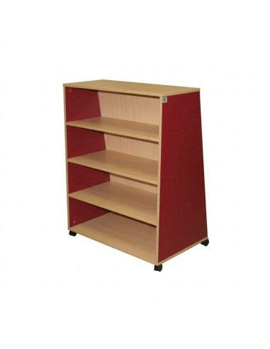 Expositor librería dos caras - Rojo
