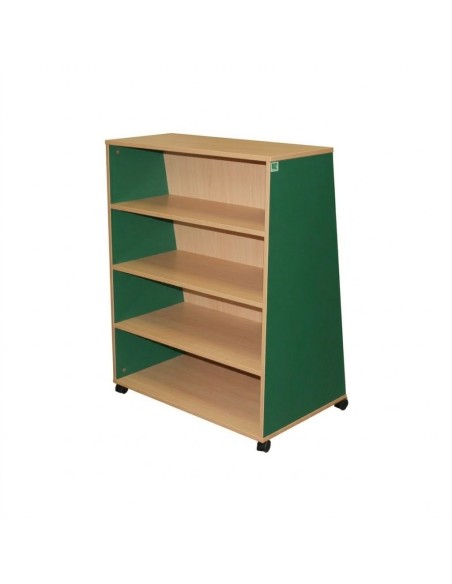 Expositor librería dos caras - Verde Oscuro
