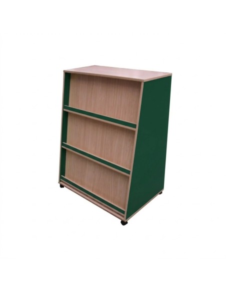 Expositor librería dos caras - Verde Oscuro