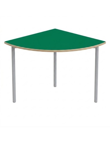 Mesa E145 1/4 de circulo Verde Preescolar /...