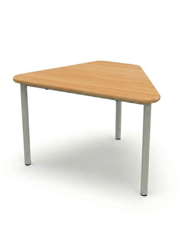 Mesa E165 1/6 de hexágono Haya / Patas Gris -...