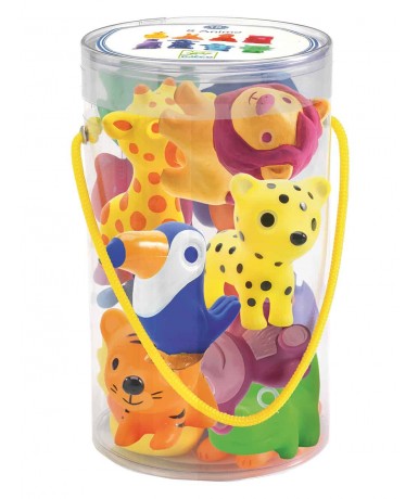 7 Animales diferentes tropo selva. Djeco