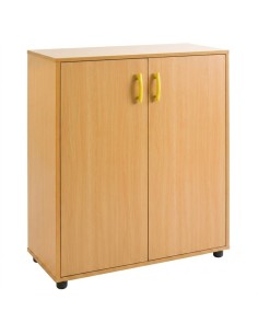 Armario 2 puertas + 3 huecos - Haya / Haya