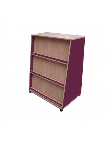 Expositor librería dos caras - Morado
