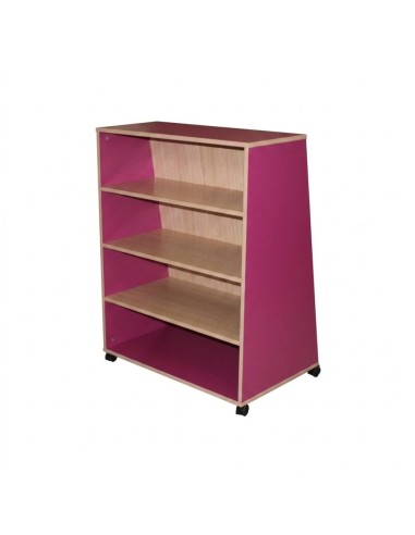Expositor librería dos caras - Morado