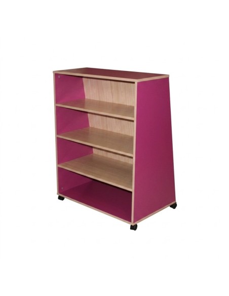 Expositor librería dos caras - Morado