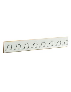 Perchero laminado 8 ganchos - Blanco Roto