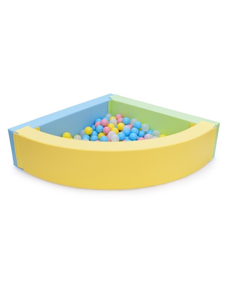 Piscina de bolas esquinera
