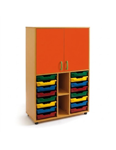 Armario gavetero: 2 puertas y 2 columnas + 2...