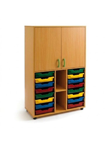 Armario gavetero: 2 puertas y 2 columnas + 2...